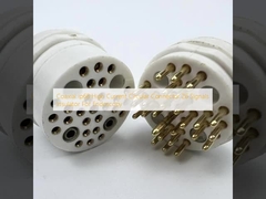 Coaxial ip68 High Current Circular Connector 26 Signals Insulator For Endoscopy