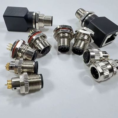 ราคาดี Gold Plated Panel Mount Electrical Automotive Sensor Connectors For Harsh Environments ออนไลน์