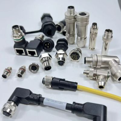 ราคาดี Circular Shielding Industrial M5 M23 17 Pin Female Connector Waterproof ออนไลน์