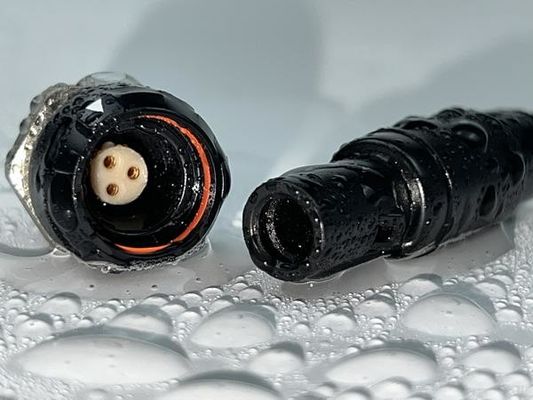 ราคาดี Outdoor Mil Circular Push Pull Connectors Gold Plated Contact PPS Insulator ออนไลน์