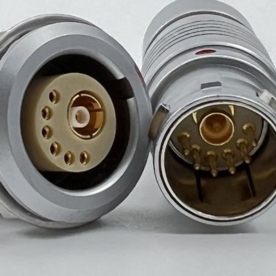 ราคาดี Circular Multiple Contact Coaxial And Signals Weipu Sf6 Push Pull Connectors ออนไลน์