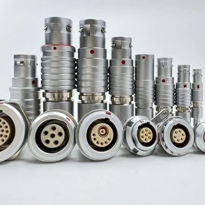 ราคาดี Multiple 1 Coaxial M12 Circular Connector Push Pull Circular EMC Shielding ออนไลน์
