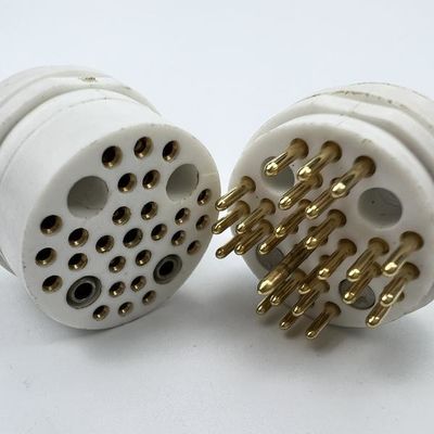 ราคาดี ขั้วต่อวงกลมกระแสไฟสูง Coaxial ip68 26 สัญญาณ ฉนวนสำหรับส่องกล้อง ออนไลน์