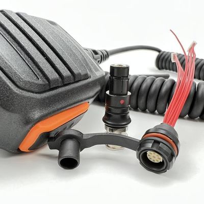 ราคาดี IP50 Waterproof Circular Push Pull Connectors Cable Ends Panel Mount ออนไลน์