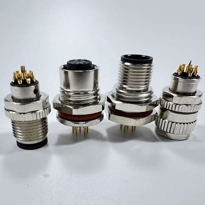 ราคาดี IP67 Industrial Wire Waterproof Bulkhead Electrical Connectors Plug And Socket 2-19 Contacts ออนไลน์